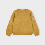 SET Girl Flowers Applique Knit Sweater / T-Shirt/Pants Ref. 15-4308-91/4003-49/4575-73