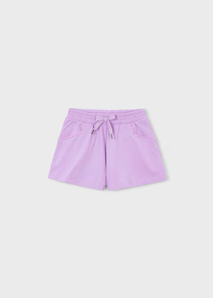 Girl Drop Shoulder T-shirt -/ French Terry Shorts Ref. 26-0607-10/3016-25