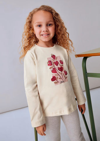 Girl Graphic T-Shirt/Girl Flare Leggings Ref. 15-4005-54/4717-16