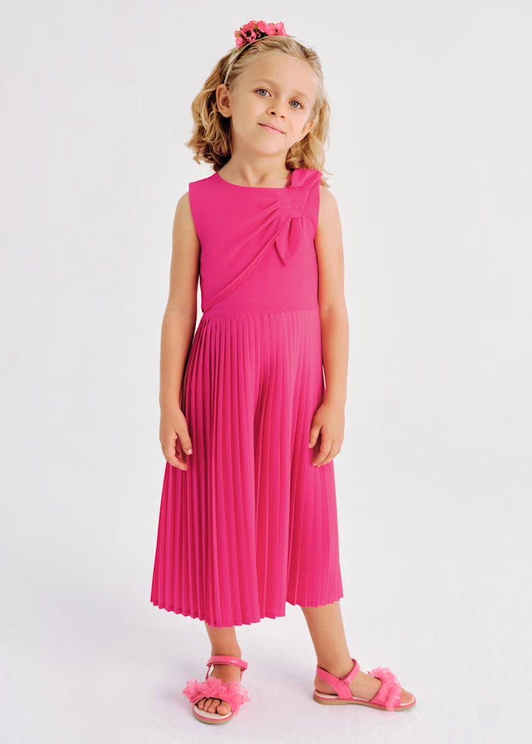 Girl Jumpsuit with Bow Ref. 25-3872-010