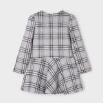 Girls check dress25-4921-88