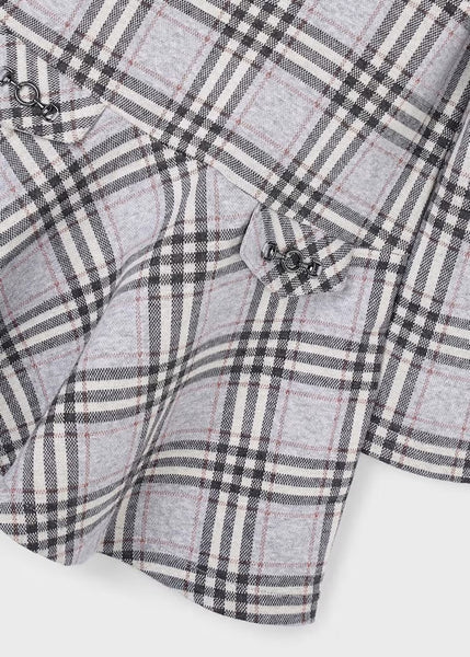 Girls check dress25-4921-88