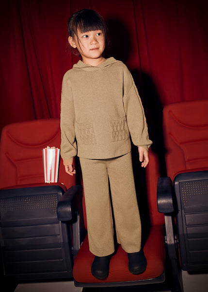 Girl Knit Pants and Hoodie Set Ref. 15-4580-89