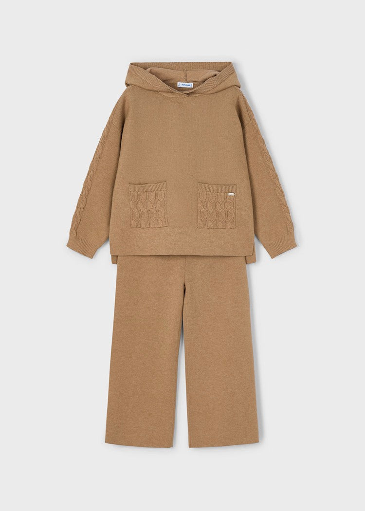 Girl Knit Pants and Hoodie Set Ref. 15-4580-89