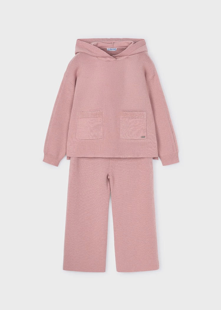 MAYORAL Girl Knit Pants and Hoodie Set Ref. 15-4580-90