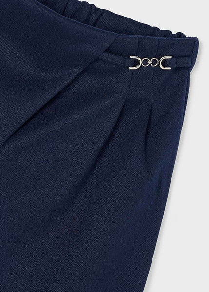 Girl Flowers Applique Knit Sweater/Girl Knit Pants With Pleats Ref. 15-4308-90/4573-69