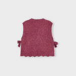Girl Knit Vest with Side Bows Ref. 15-4314-23
