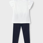 Girl Leggings and Flower T-Shirt Set Ref. 25-3705-061