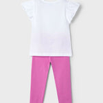 Girl Leggings and Flower T-Shirt Set Ref. 25-3705-060