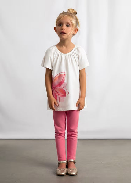 Girl Leggings and Flower Top Set Ref. 26-3723-20