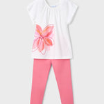 Girl Leggings and Flower Top Set Ref. 26-3723-20