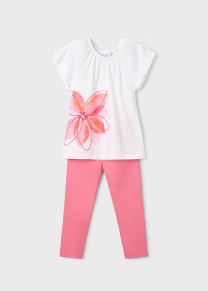 Girl Leggings and Flower Top Set Ref. 26-3723-20