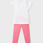 Girl Leggings and Flower Top Set Ref. 26-3723-20
