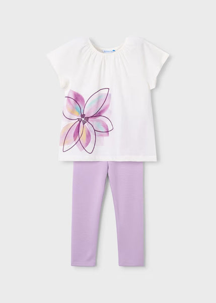 Girl Leggings and Flower Top Set Ref. 26-3723-22