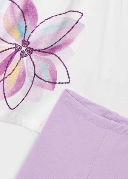 Girl Leggings and Flower Top Set Ref. 26-3723-22