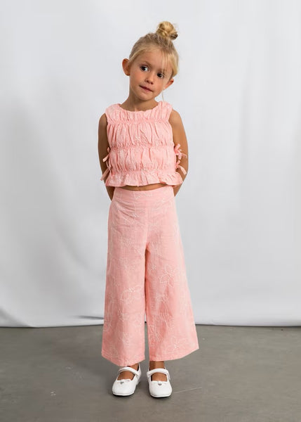 Girl Pants and Ruched Top Set Ref. 26-3592-77