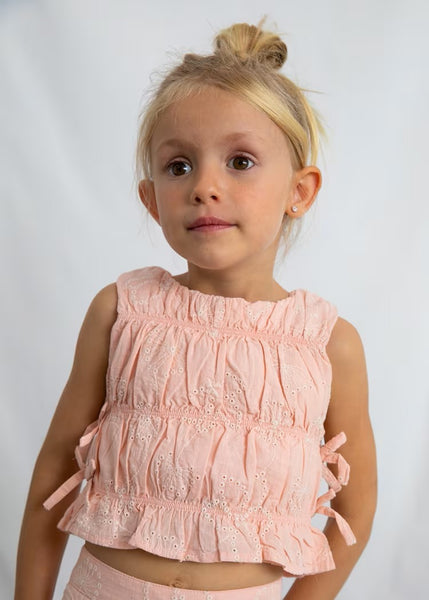 Girl Pants and Ruched Top Set Ref. 26-3592-77