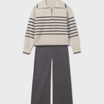 Girl Pants and Striped Sweater Set Ref.  25-7583-14