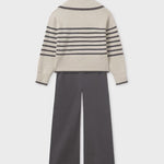 Girl Pants and Striped Sweater Set Ref.  25-7583-14