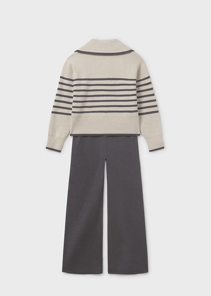 Girl Pants and Striped Sweater Set Ref.  25-7583-14