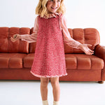 Girl Pinafore Dress with Ruffled Collar Ref. 15-05526-39