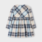 Girl Plaid Velvet Dress Ref. 25-4924-40