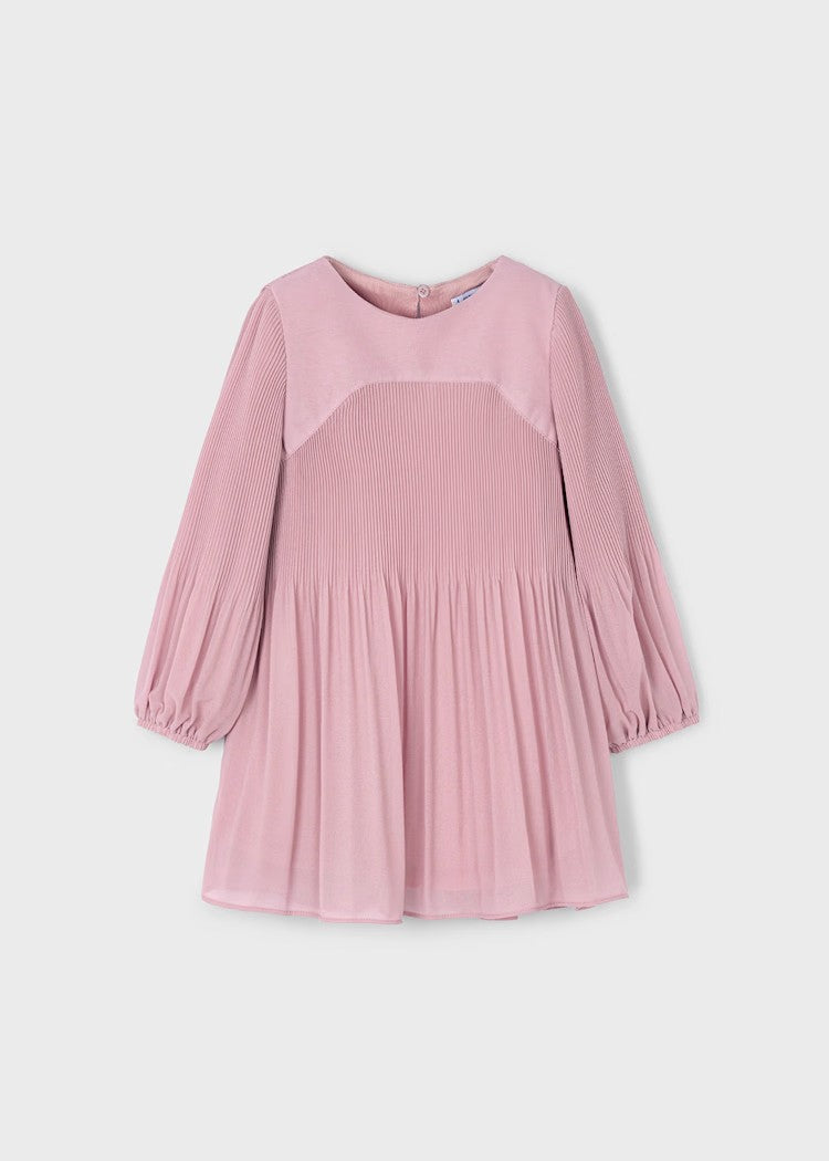 Girls pleated chiffon dress Ref. 25-4922-38