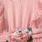 Girl Pleated Chiffon Jumpsuit Ref. 24-05259-050