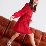 Girl Pleated Knit Dress Ref. 15-05530-42