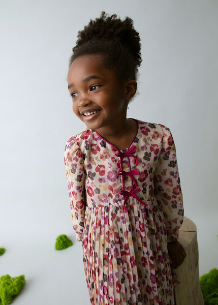 Girls printed dress Ref.25-4917-46