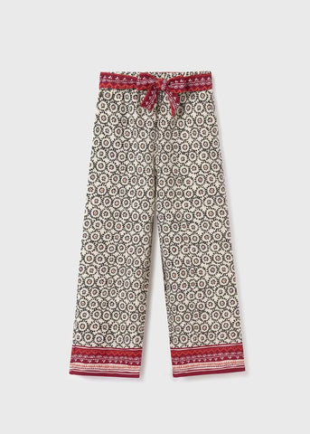 Girl Printed Flowy Trousers Ref. 24-06503-019