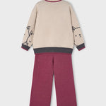 MAYORAL Girl Printed Sweater and Pants Set Ref. 15-4583-91
