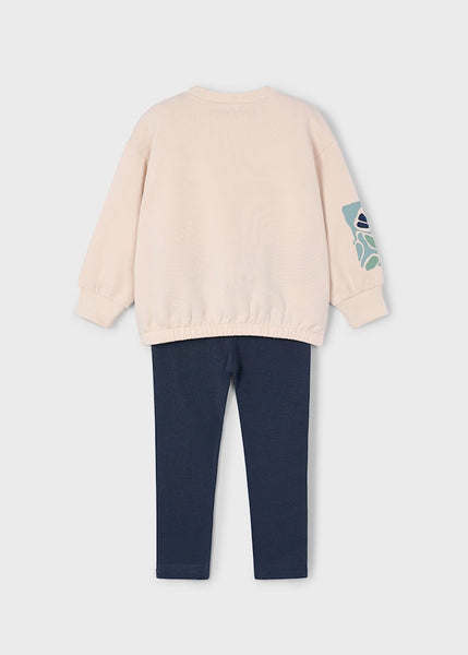 Girl Printed Sweatshirt and Leggings Set Ref. 15-4726-52