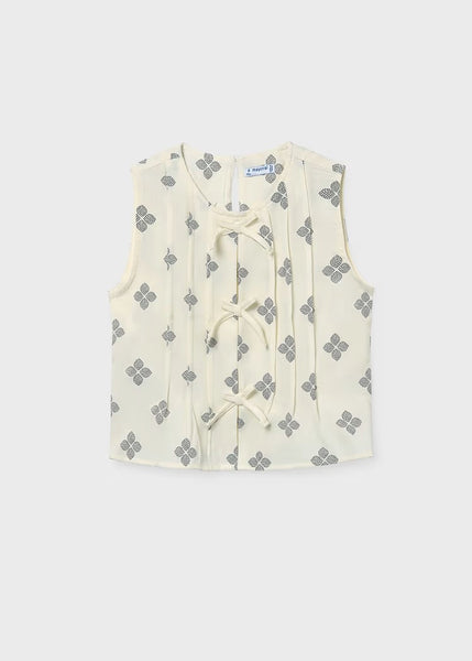 2 PES SETGirl Printed Pants/Girl Printed Top Ref. 26-6023-4/26-6553-40