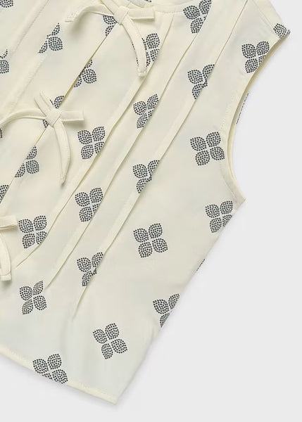 2 PES SETGirl Printed Pants/Girl Printed Top Ref. 26-6023-4/26-6553-40