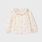 Girl Printed Top/Girl Fleece Leggings 15-4132-23/4714-14