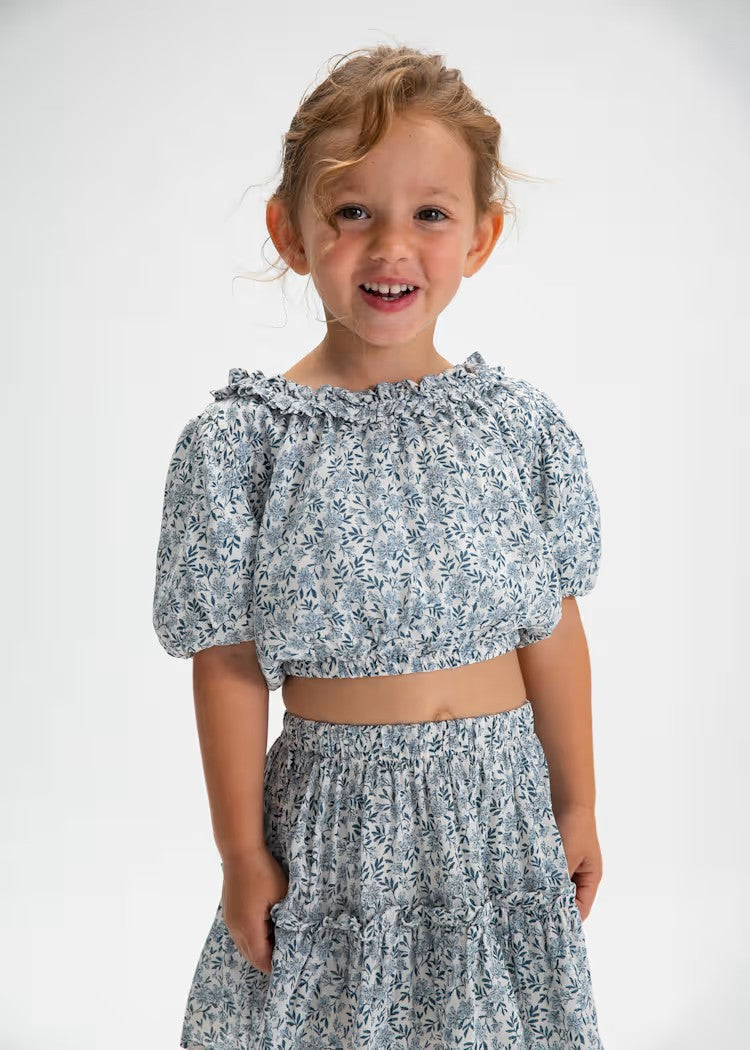 Girl Printed Top/Printed Skirt Ref. 26-3903-64 /3026-30