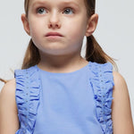 Girl Ruffle Top Better Cotton Ref. 24-03097-083
