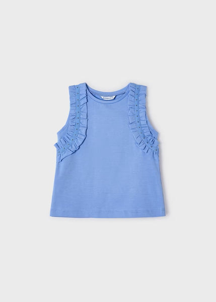 Girl Ruffle Top Better Cotton Ref. 24-03097-083