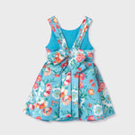 Girl Satin Print Dress Ref. 24-05063-006