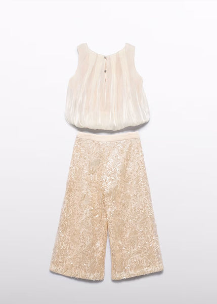 Girl Sequin Pants and Top Set Ref. 26-5214-02