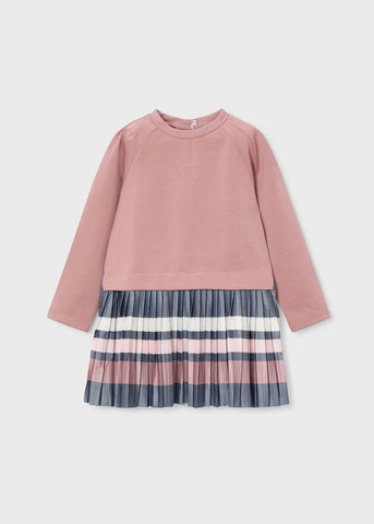 Girls combined striped dress Ref. 25-4911-17