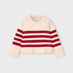 SET Girl Striped Knit Sweater/ Twill Pants Ref. 15-04301-045/4576-79
