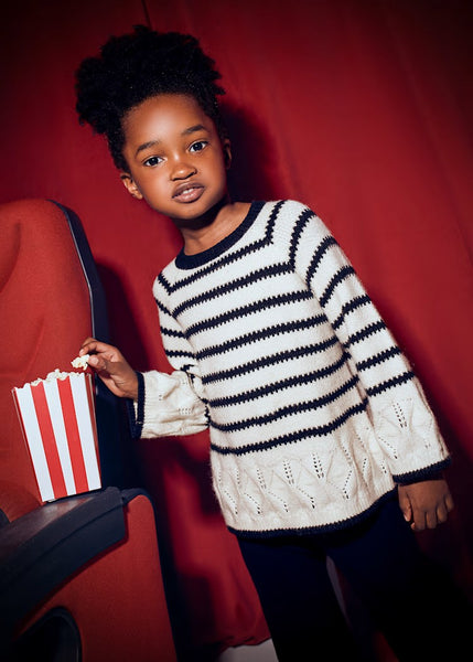 MAYORAL Girl Striped Sweater and Pants Set Ref. 15-4582-87