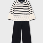 MAYORAL Girl Striped Sweater and Pants Set Ref. 15-4582-87