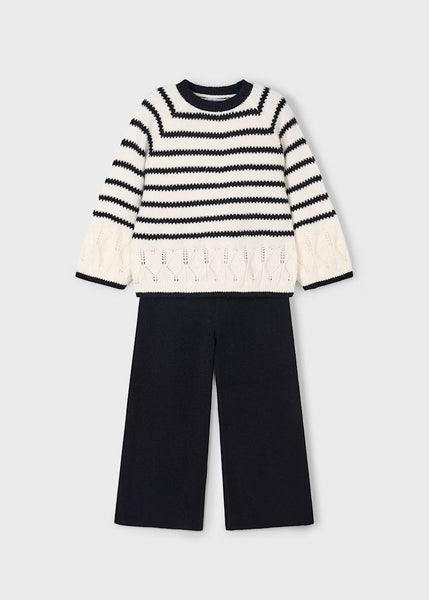 MAYORAL Girl Striped Sweater and Pants Set Ref. 15-4582-87