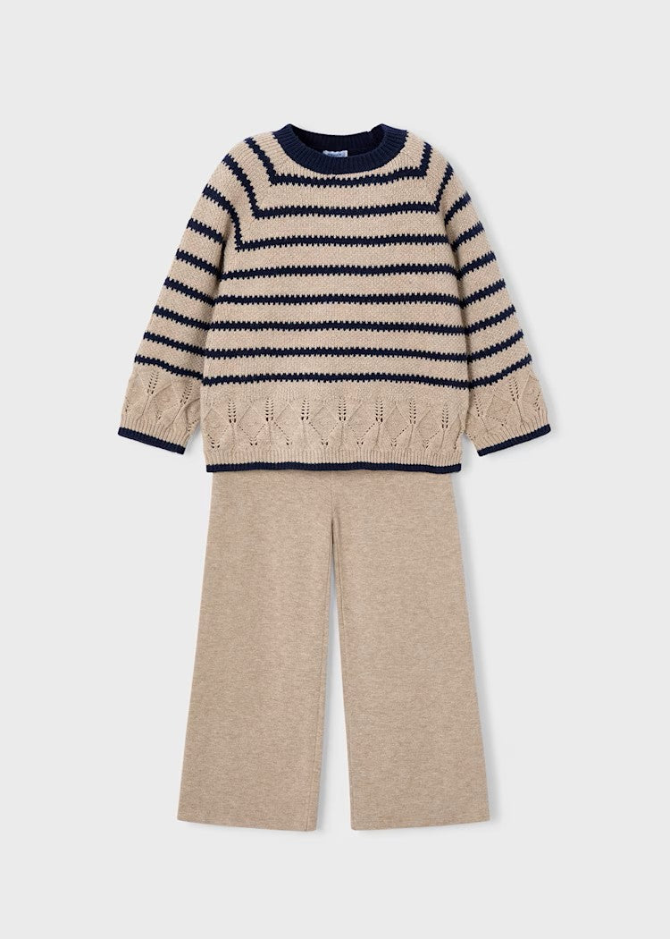 Girl Striped Sweater and Pants Set Ref. 15-4582-88