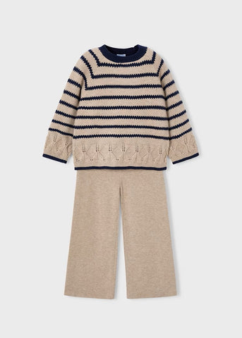 Girl Striped Sweater and Pants Set Ref. 15-4582-88