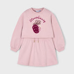 Girl's dress with sweatshirt Ref.  25-4927-54