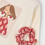 SET Girl T-Shirt with Matching Scrunchie/Unisex Cargo Pants Ref. 15-4006-83/4572-65